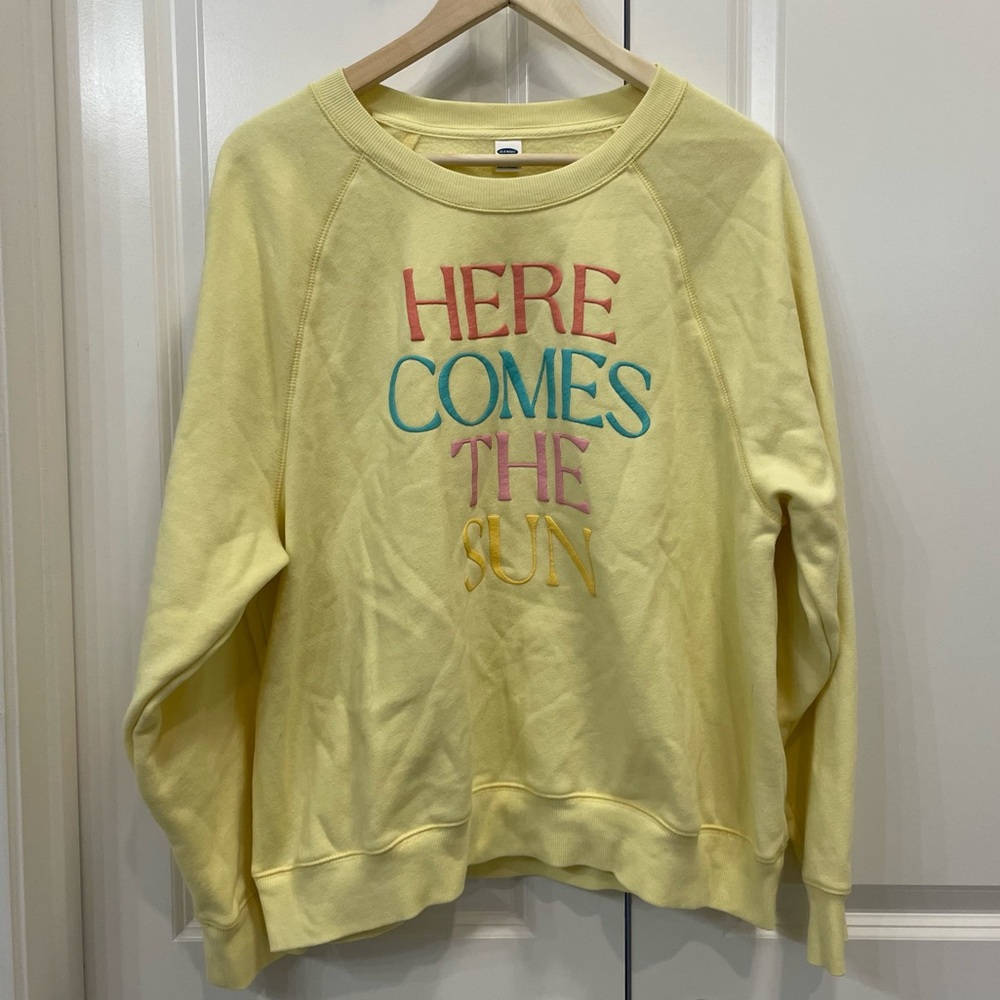 Old Navy Here Comes the Sun Sweatshirt